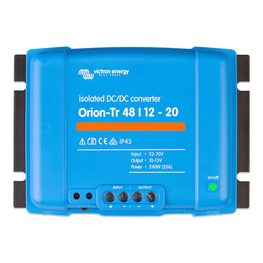 Suncoast Marine and Auto offers Victron Orion-Tr Smart DC-DC Charger Isolated 48/12 20A (240W) [ORI481224110]
