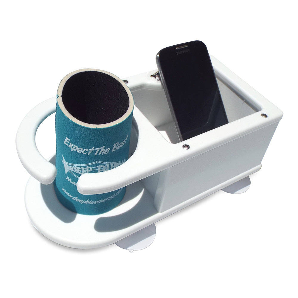 Suncoast Marine and Auto offers Deep Blue Marine MB-1 Single Cup Holder w/Storage [MB-1]