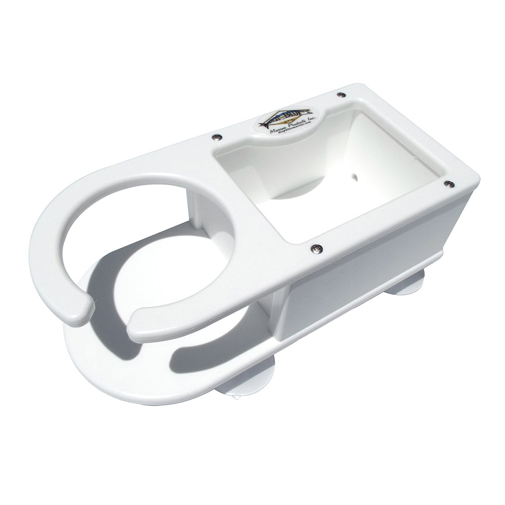Suncoast Marine and Auto offers Deep Blue Marine MB-1 Single Cup Holder w/Storage [MB-1]
