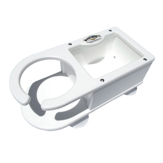 Suncoast Marine and Auto offers Deep Blue Marine MB-1 Single Cup Holder w/Storage [MB-1]