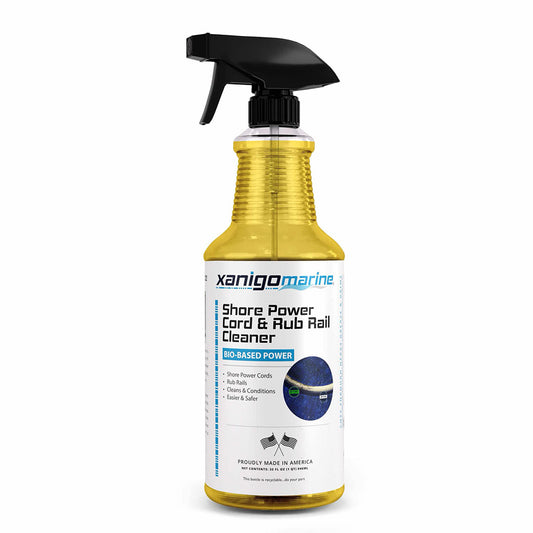 Suncoast Marine and Auto offers Xanigo Marine Shore Power Cord Rub Rail Cleaner - 32oz [XMSPC32]