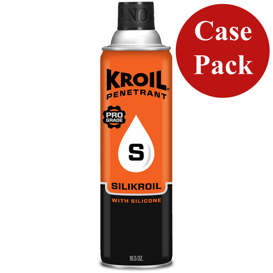 Suncoast Marine and Auto offers Kroil Silikroil Penetrant - Aerosol - 16.5oz Can with Silicone *Case of 12 [SK162-CASE]