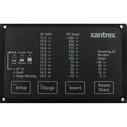 Suncoast Marine and Auto offers Xantrex Heart FDM-12-25 Remote Panel, Battery Status Freedom Inverter/Charger Remote Control [84-2056-01]