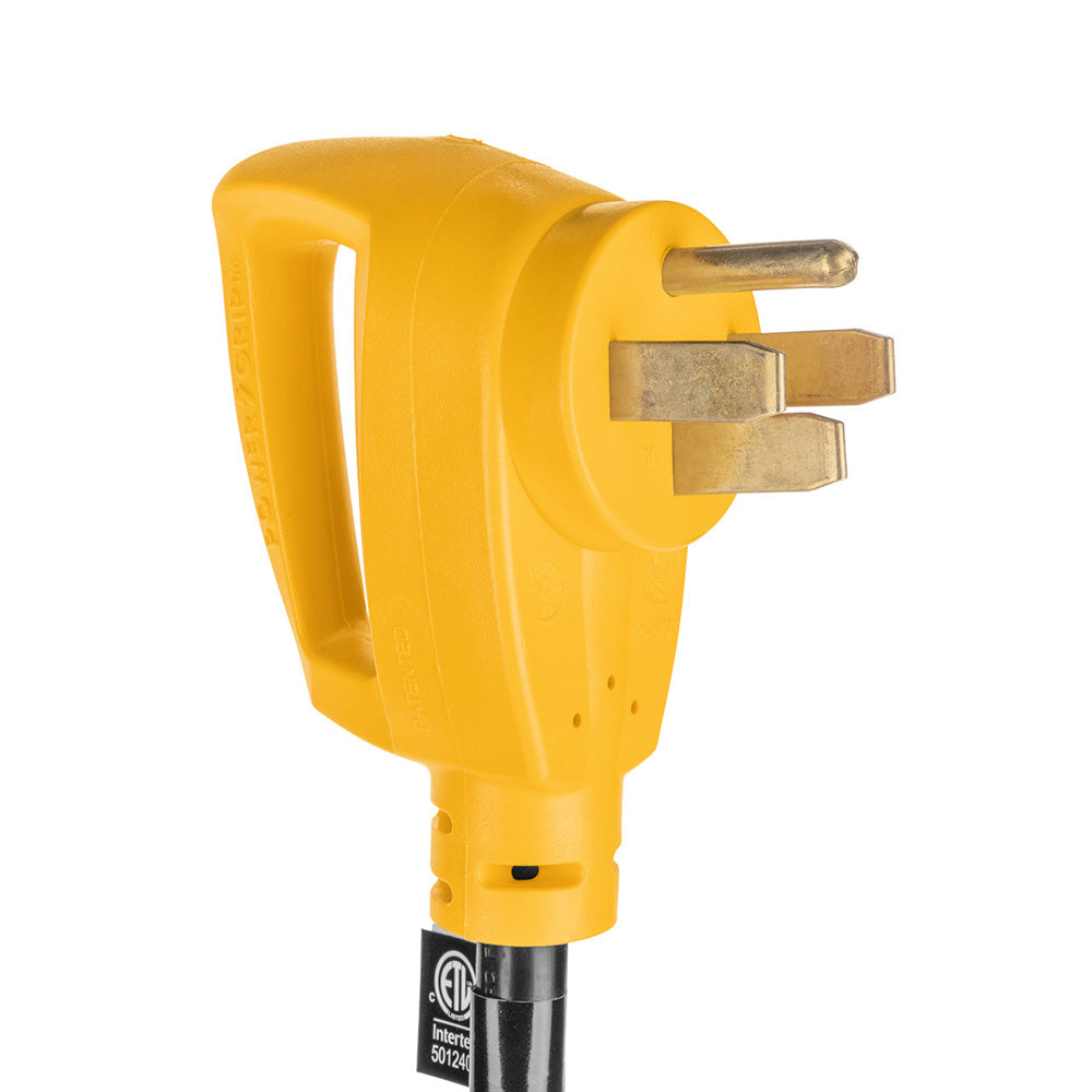 Suncoast Marine and Auto offers Camco Power Grip 18" Dogbone Adapter - 50 Amp Male/30 Amp Female [55173]