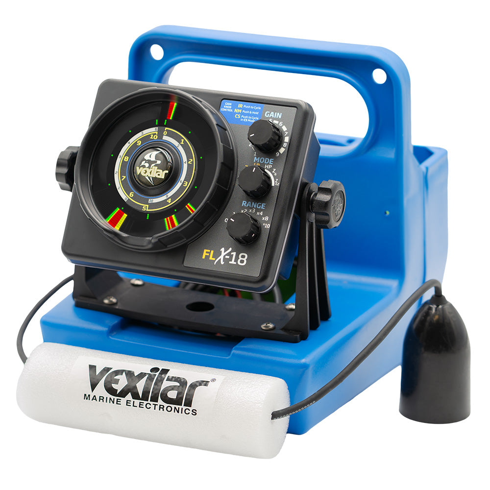 Suncoast Marine and Auto offers Vexilar FLX-18 Genz Pack w/12 Degree Ice-Ducer DD-100 [GPX1812]