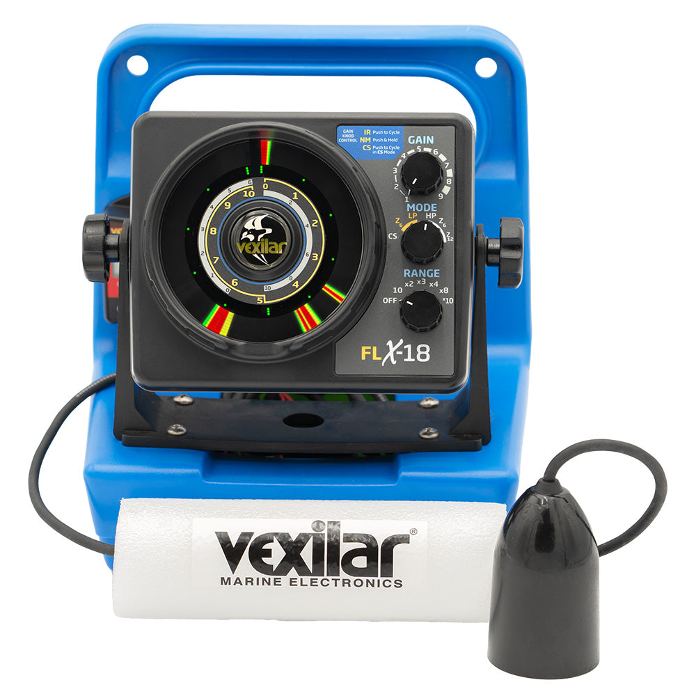Suncoast Marine and Auto offers Vexilar FLX-18 Genz Pack w/12 Degree Ice-Ducer DD-100 [GPX1812]