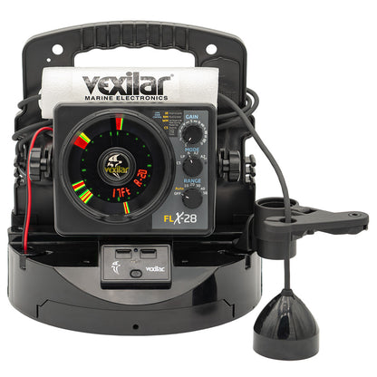 Suncoast Marine and Auto offers Vexilar FLX-28 Pro Pack Elite Fishing System w/Pro View Ice-Ducer Vexilar Lithium Battery [PPEL28PV]