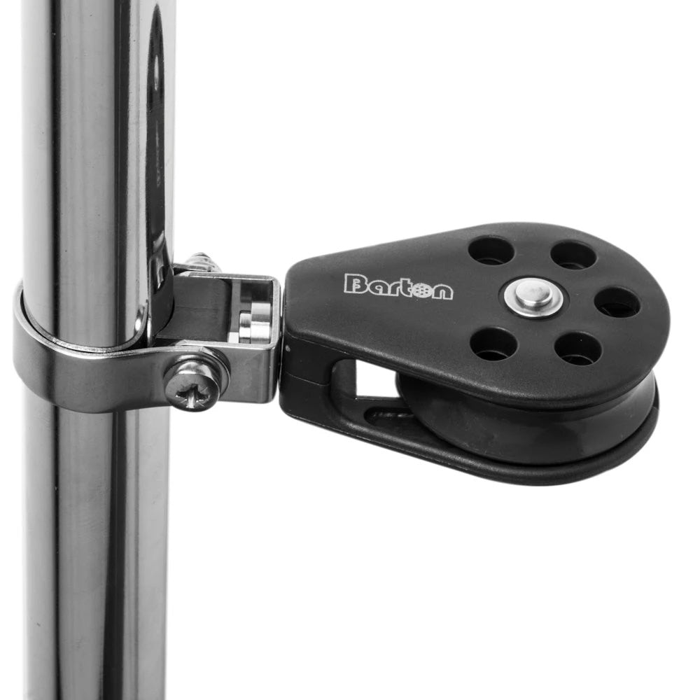Suncoast Marine and Auto offers Barton Size 3 45mm Plain Bearing Pulley Block Stanchion Lead Block [N03190]