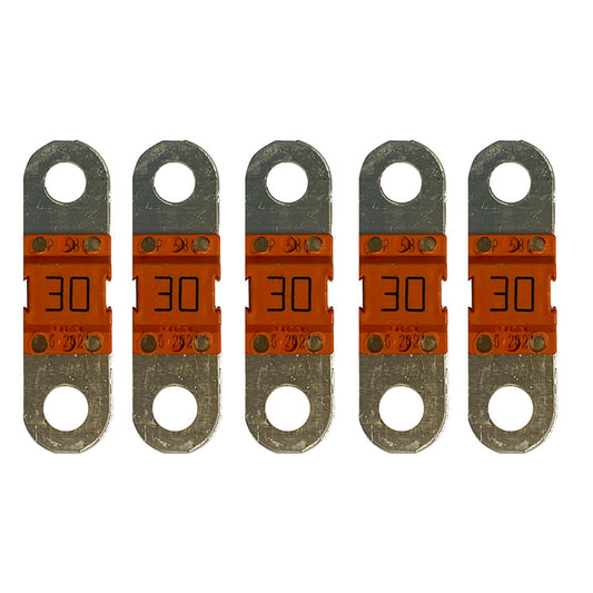 Suncoast Marine and Auto offers Victron MIDI-Fuse 30A/58V-M6 (Package of 5) [CIP134030020]