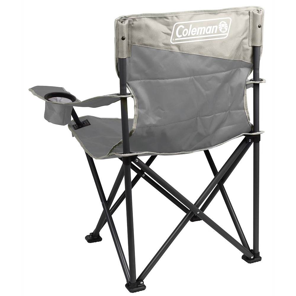 Suncoast Marine and Auto offers Coleman Big Tall Quad Camping Chair - Grey [2178363]