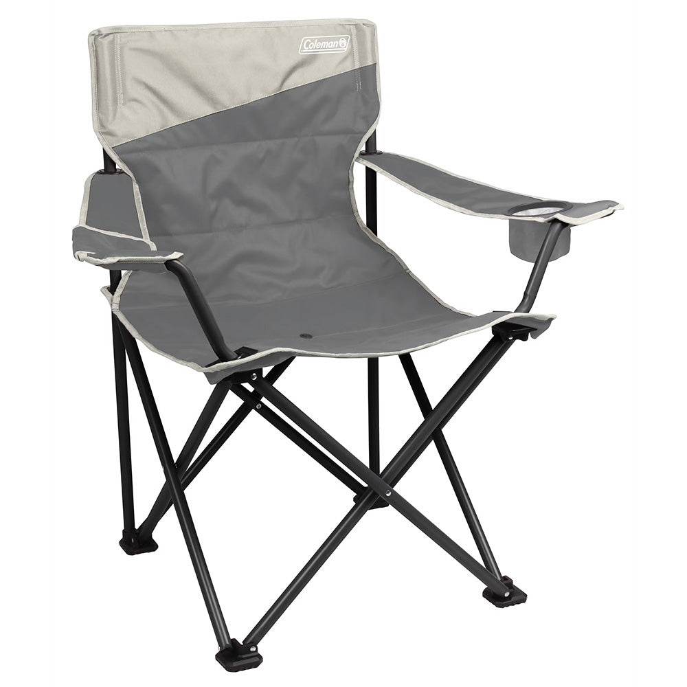 Suncoast Marine and Auto offers Coleman Big Tall Quad Camping Chair - Grey [2178363]
