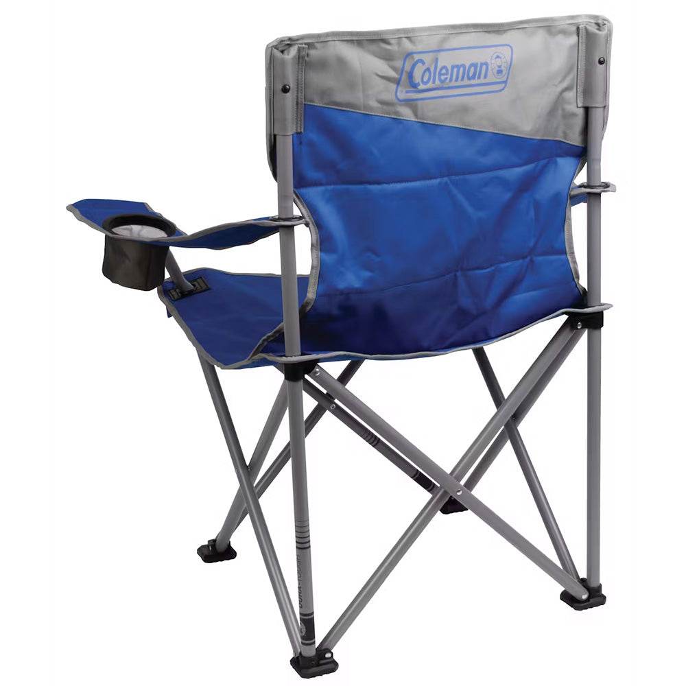 Suncoast Marine and Auto offers Coleman Big Tall Quad Camping Chair - Blue [2000035476]