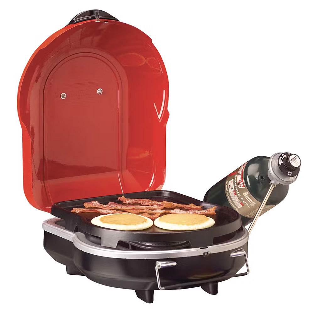 Suncoast Marine and Auto offers Coleman Fold N Go+ Propane Grill - Red [2000020932]