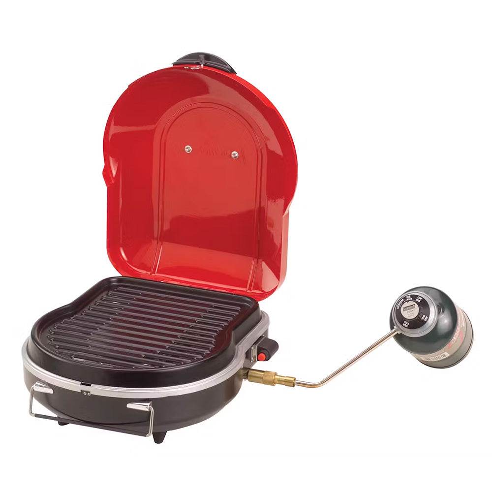 Suncoast Marine and Auto offers Coleman Fold N Go+ Propane Grill - Red [2000020932]
