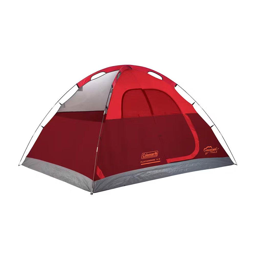 Suncoast Marine and Auto offers Coleman 4-Person Flatwoods II Lightweight Dome Camping Tent - Red [2207389]