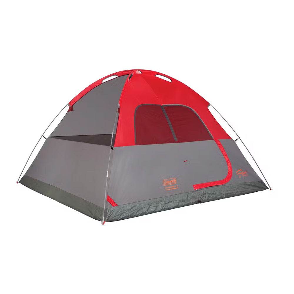 Suncoast Marine and Auto offers Coleman 6-Person Flatwoods II Lightweight Dome Camping Tent - Red [2207385]