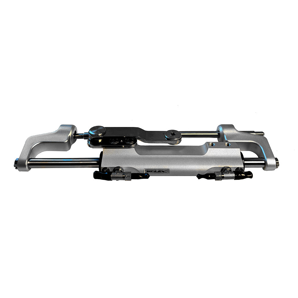 Suncoast Marine and Auto offers Uflex SilverSteer UC128TS High Performance Cylinder V2 - Offset Link Arm [UC128TS-SVS 2]
