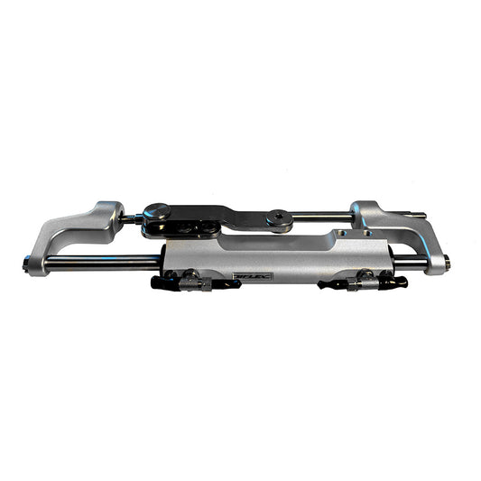 Suncoast Marine and Auto offers Uflex SilverSteer UC128TS High Performance Cylinder V2 - Offset Link Arm [UC128TS-SVS 2]