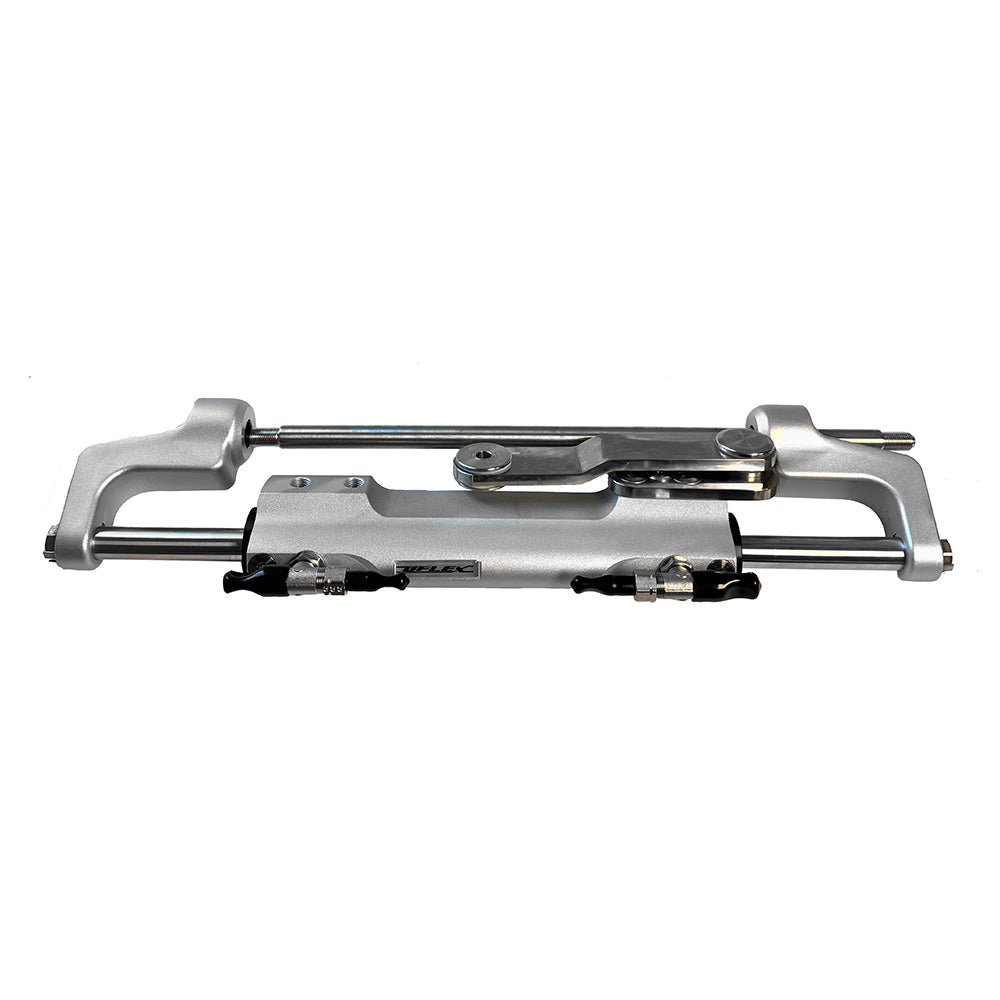 Suncoast Marine and Auto offers Uflex SilverSteer UC128TS High Performance Cylinder V2P w/Offset Link Arm - Port Version [UC128TS-SVS 2P]