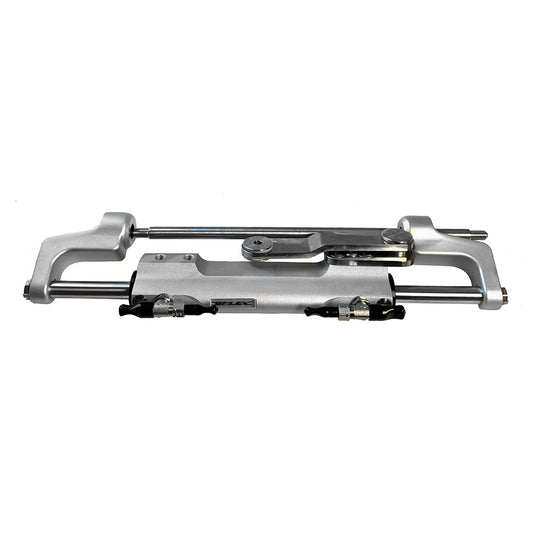 Suncoast Marine and Auto offers Uflex SilverSteer UC128TS High Performance Cylinder V2P w/Offset Link Arm - Port Version [UC128TS-SVS 2P]