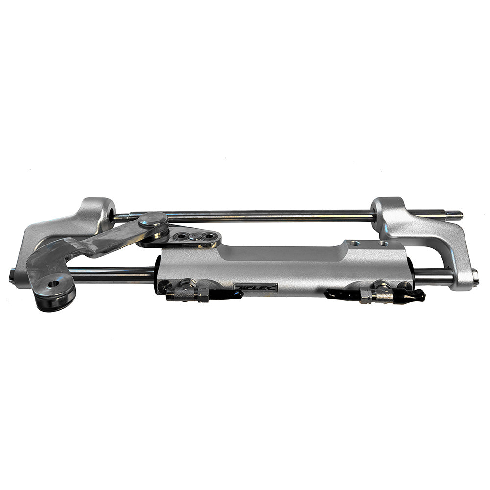 Suncoast Marine and Auto offers Uflex SilverSteer UC128TS High Performance Cylinder V3 - Angled Offset Link Arm [UC128TS-SVS 3]