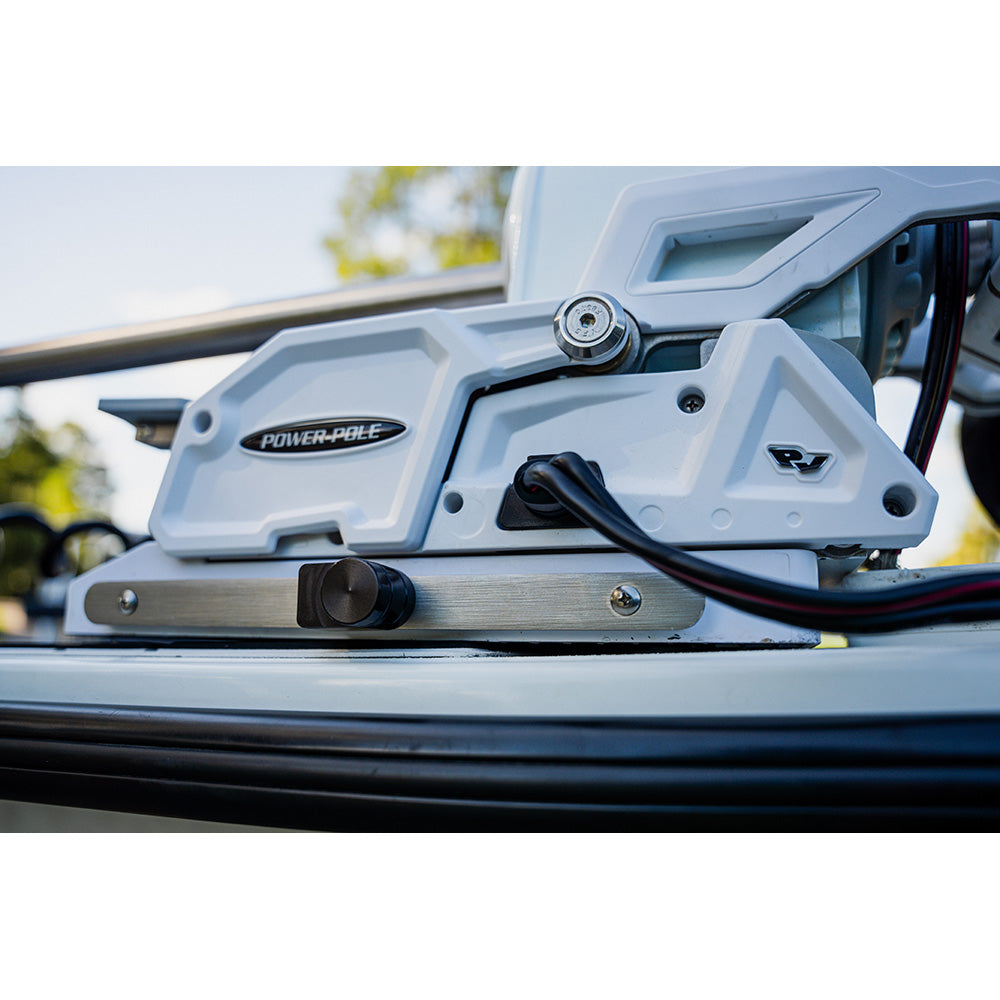 Suncoast Marine and Auto offers Secure Outdoors Elite Lock - Single - Power-Pole PV - Black [SO-EL-S-PV-BK]