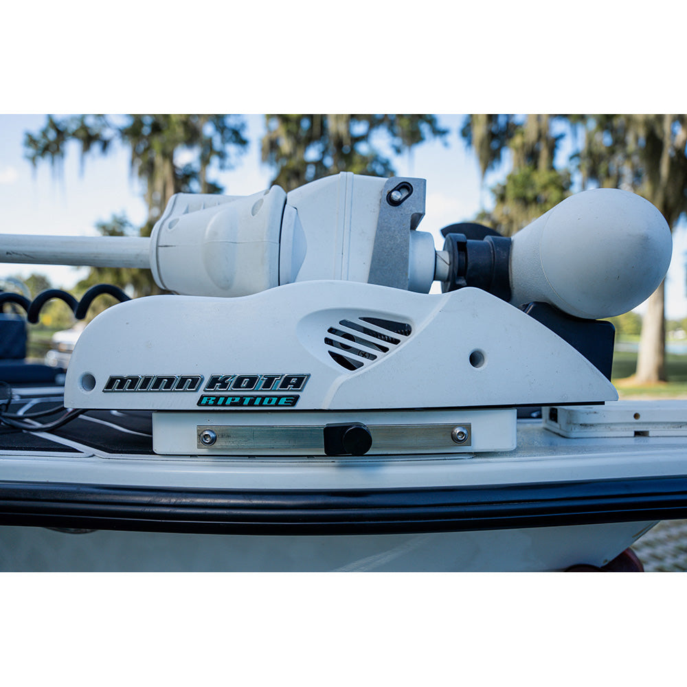 Suncoast Marine and Auto offers Secure Outdoors Elite Lock - Single - Minn Kota QRB - Silver [SO-EL-S-MK-SV]