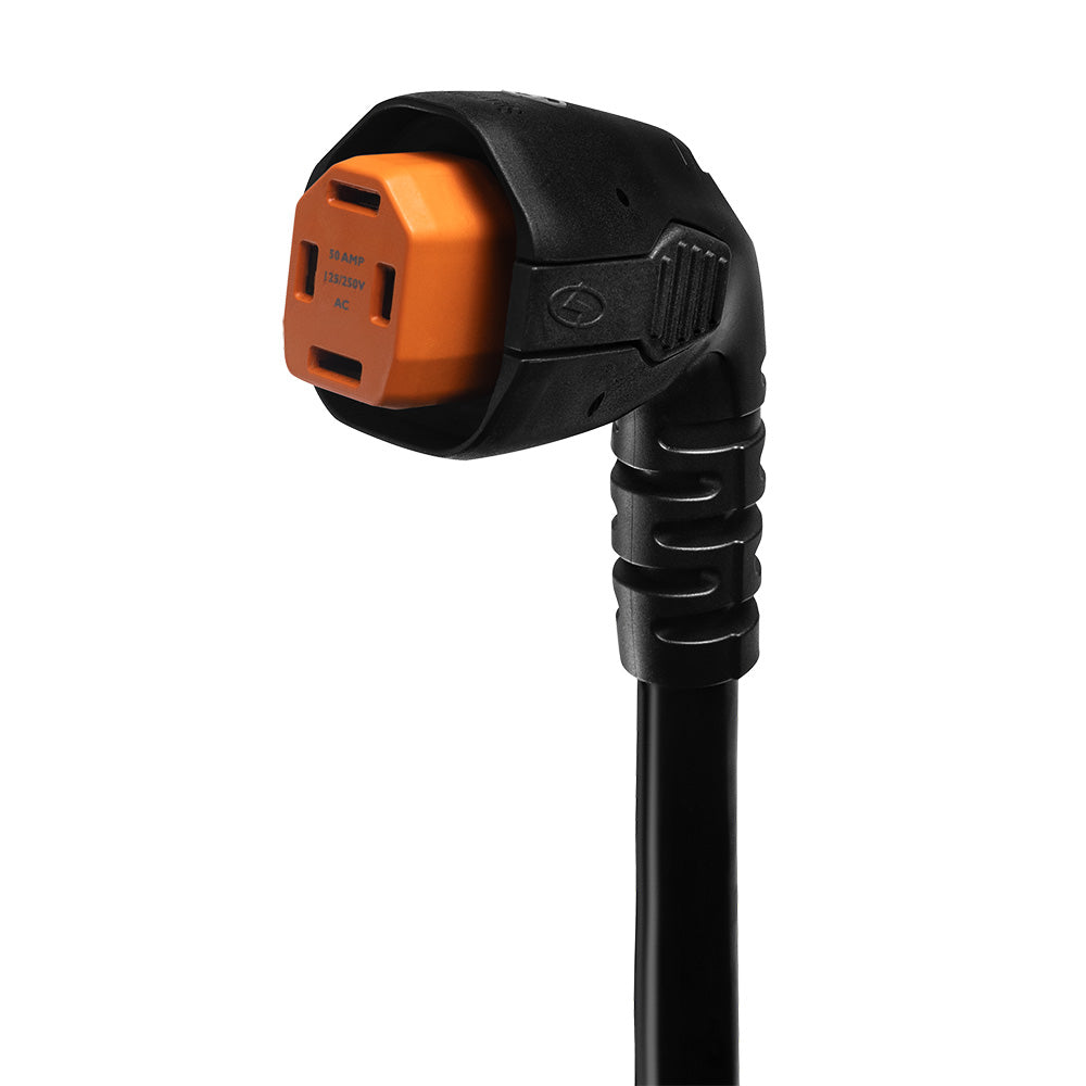 Suncoast Marine and Auto offers SmartPlug 50 AMP Angled RV Dual Configuration Cordset - 30' [R50304A]