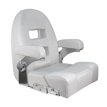 Suncoast Marine and Auto offers Springfield Center Console Helm Flip-Up - White/White [1042035-W]