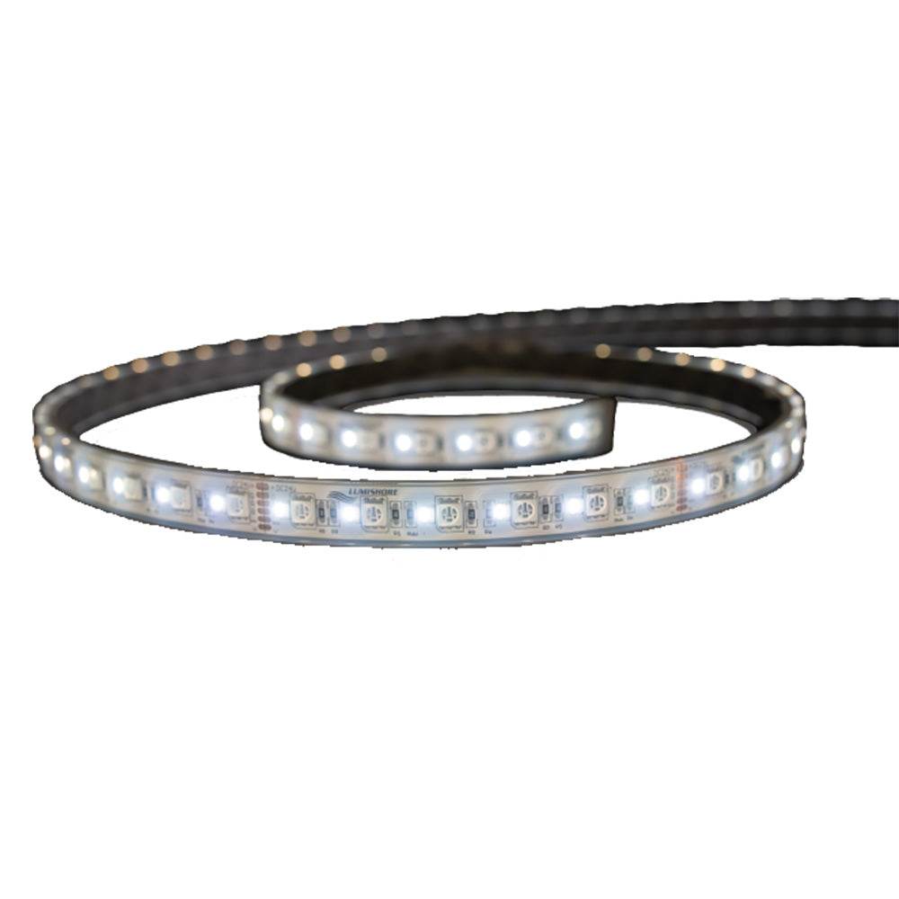 Suncoast Marine and Auto offers Lumishore ECLIPSE SL100 Blue/White Strip Light - 2.5M [010-04484-00]