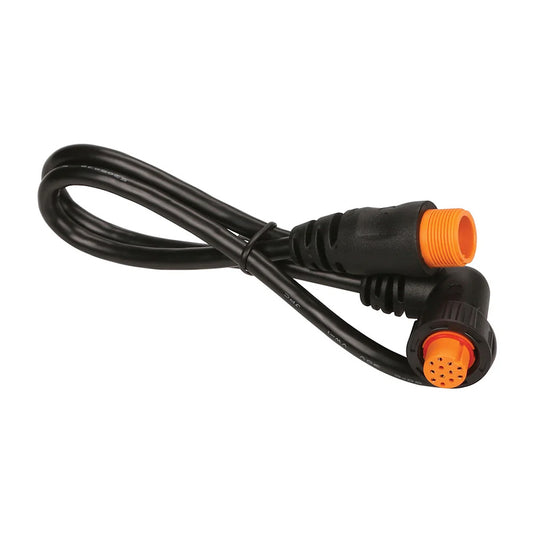 Suncoast Marine and Auto offers Garmin Transducer Right Angle Adapter Cable (12-pin) [010-12098-10]