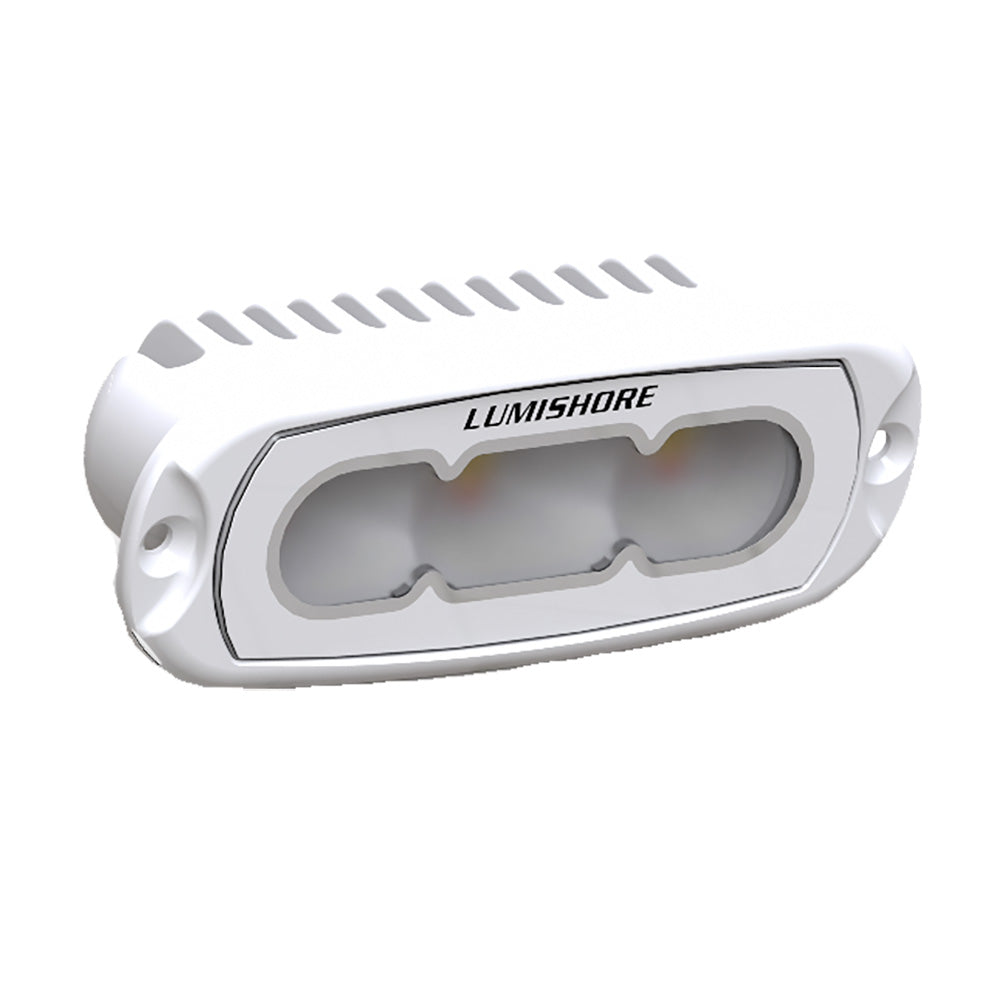 Suncoast Marine and Auto offers Lumishore LUX 4" Flood Light Flush Fit - CRGBW [010-04500-00]