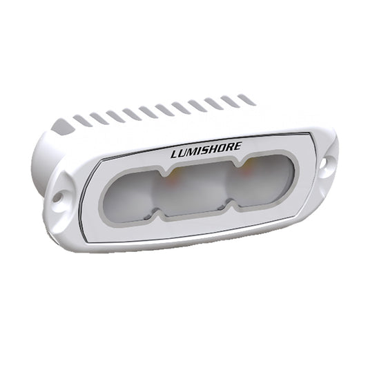 Suncoast Marine and Auto offers Lumishore LUX 4" Flood Light Flush Fit - CRGBW [010-04500-00]