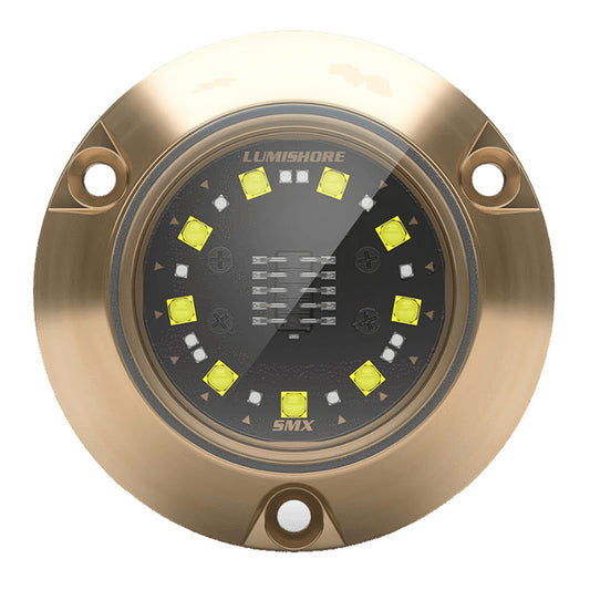 Suncoast Marine and Auto offers Lumishore ECLIPSE SMX24 Single Light Surface Mount Underwater Light - Blue [010-04501-00]