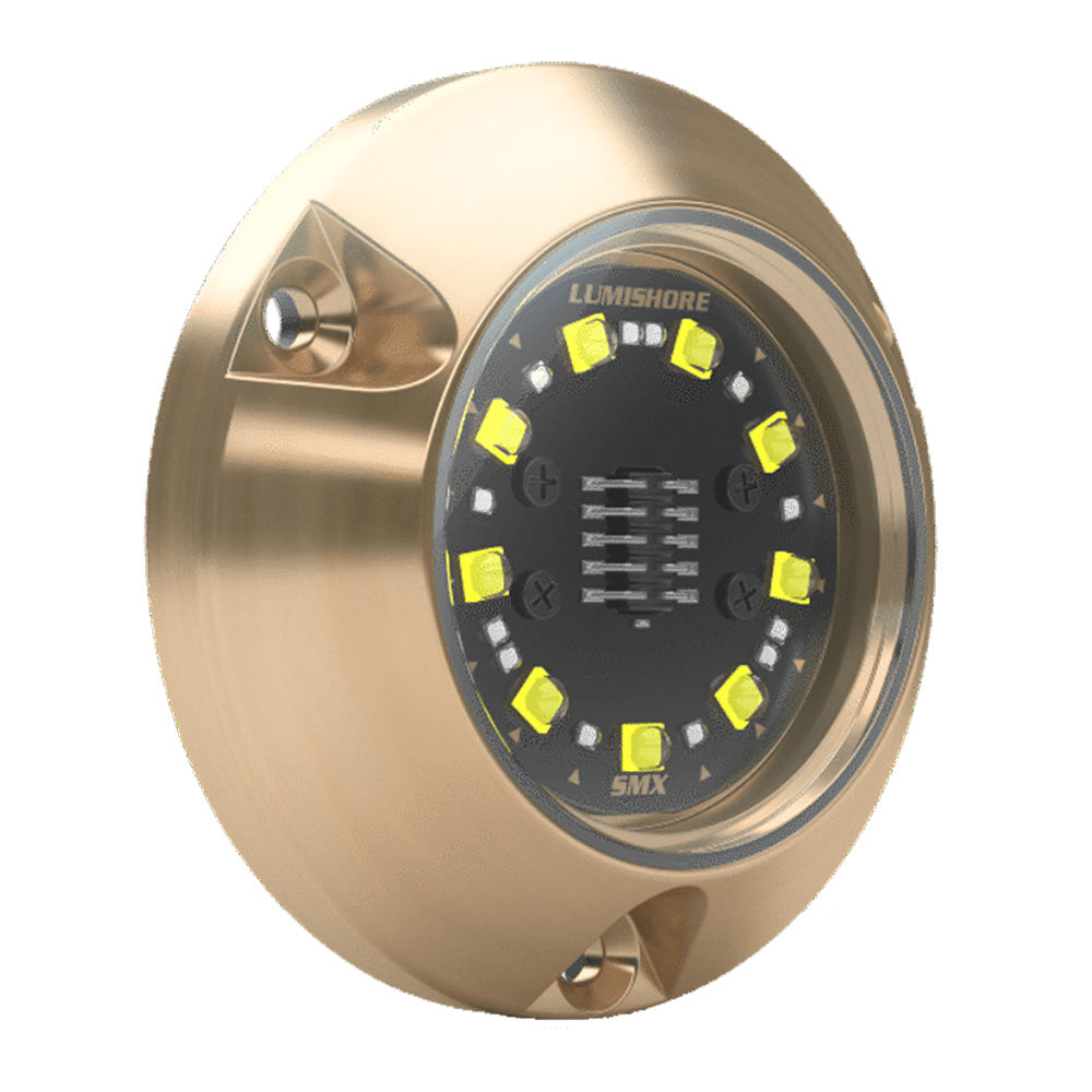 Suncoast Marine and Auto offers Lumishore ECLIPSE SMX24 Single Light Surface Mount Underwater Light - White [010-04503-00]