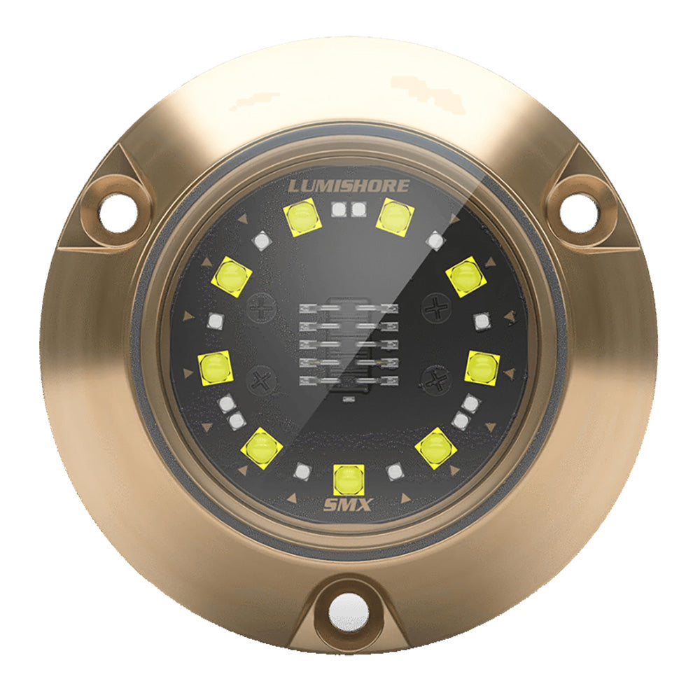Suncoast Marine and Auto offers Lumishore ECLIPSE SMX24 Single Light Surface Mount Underwater Light - White [010-04503-00]