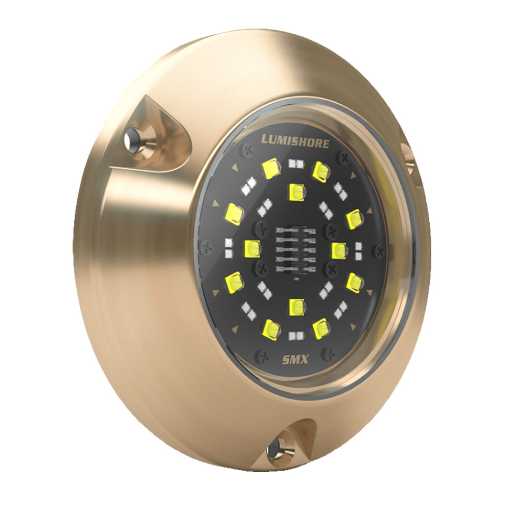 Suncoast Marine and Auto offers Lumishore ECLIPSE SMX54 Single Surface Mount Underwater - Light Blue/White [010-04505-00]