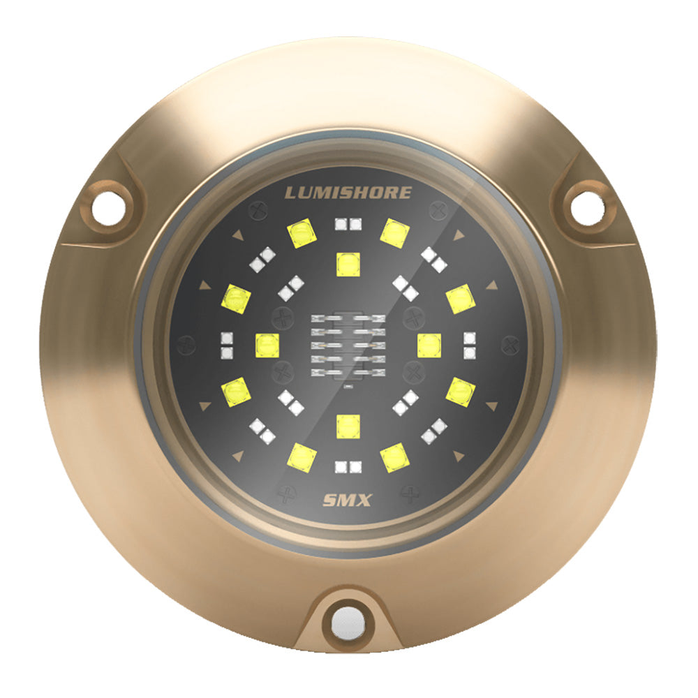 Suncoast Marine and Auto offers Lumishore ECLIPSE SMX54 Single Surface Mount Underwater - Light Blue/White [010-04505-00]