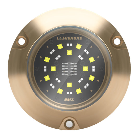 Suncoast Marine and Auto offers Lumishore ECLIPSE SMX54 Single Surface Mount Underwater - Light Blue/White [010-04505-00]