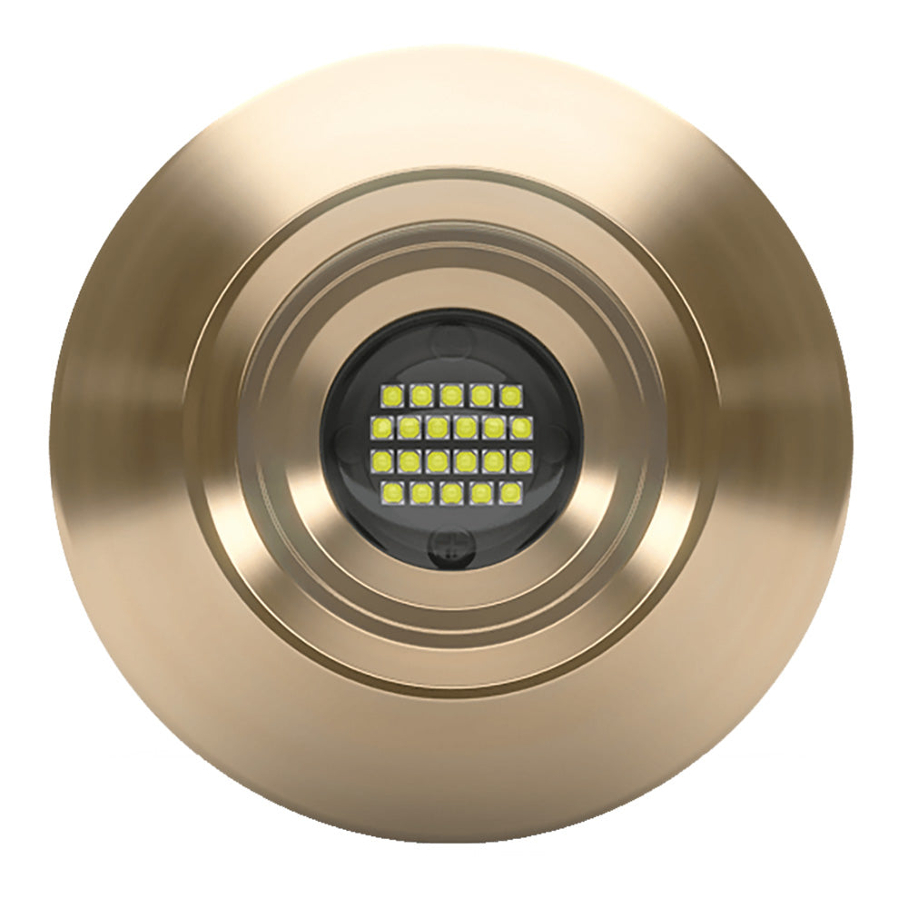 Suncoast Marine and Auto offers Lumishore ORA TIX204 Flush Fit Interchangeable Thru-Hull - Light Blue [010-04523-00]