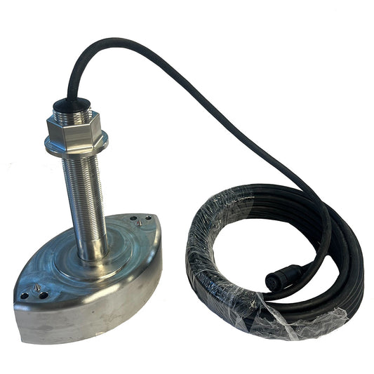 Suncoast Marine and Auto offers Echonautics ST1801kW Thru-Hull Stainless Steel Transducer - 50/200 kHz [ST1801KW]