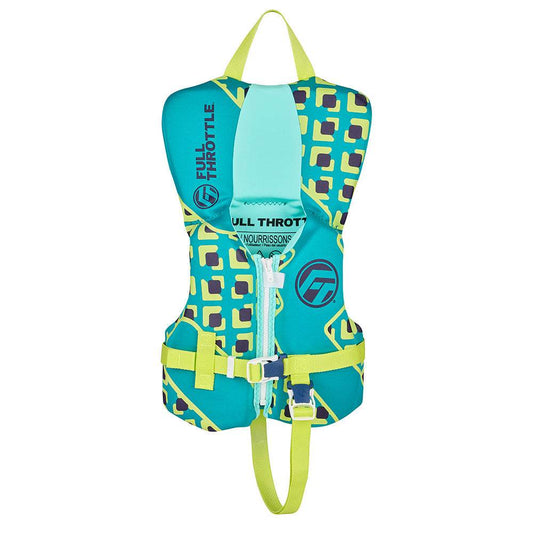 Suncoast Marine and Auto offers Full Throttle Infant Rapid Dry Life Jacket - Aqua [142100-505-000-26]