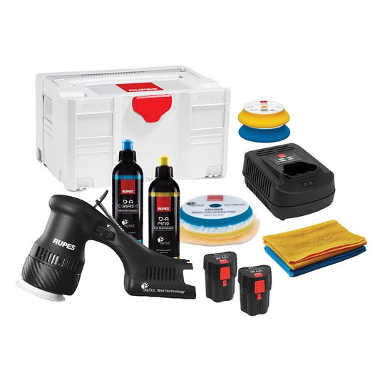 Suncoast Marine and Auto offers RUPES Bigfoot HLR75 Mini iBrid Polisher Kit Beta [HLR75/BETA]