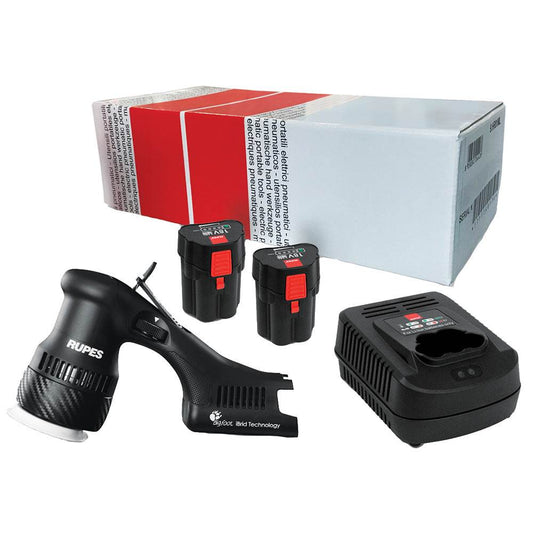 Suncoast Marine and Auto offers RUPES Bigfoot HLR75 Mini iBrid Polisher 1-Charger 2-Battery Pack [HLR75/STB]