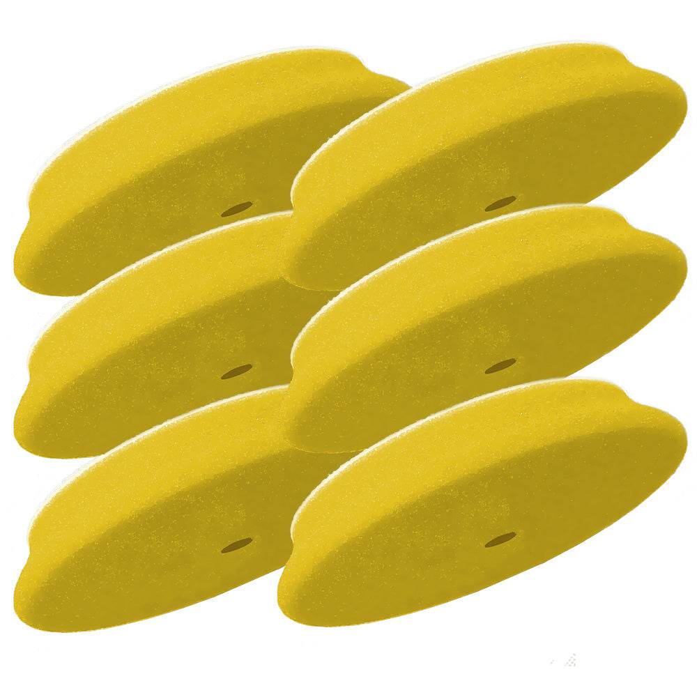 Suncoast Marine and Auto offers RUPES D-A Fine Finishing Foam Pad 40mm - Yellow *6-Pack [9.DA40M/6]