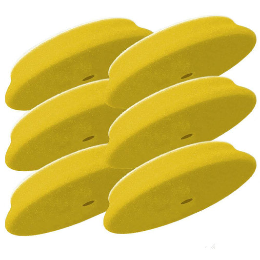 Suncoast Marine and Auto offers RUPES D-A Fine Finishing Foam Pad 40mm - Yellow *6-Pack [9.DA40M/6]