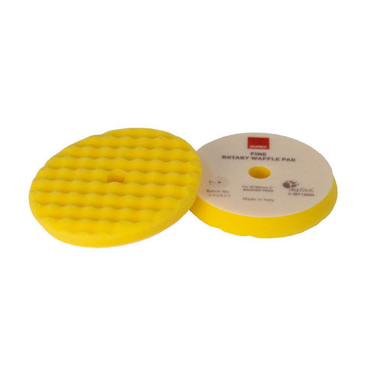 Suncoast Marine and Auto offers RUPES Velcro Waffle Fine Polishing Pad f/Rotary Polishers 200mm - Yellow [9.WF200M]