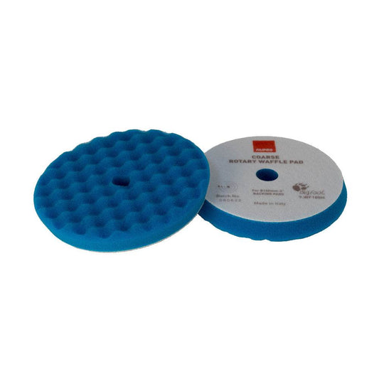 Suncoast Marine and Auto offers RUPES Velcro Waffle Coarse Polishing Foam Pad f/Rotary Polishers 90mm - Blue [9.WF90H]