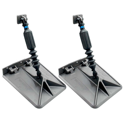 Suncoast Marine and Auto offers Lectrotab SX 9.5 x 10 Smart Tabs 16-18' Boats w/60lb Actuators - 60-150HP - Gunmetal Grey [SXG9510-60]
