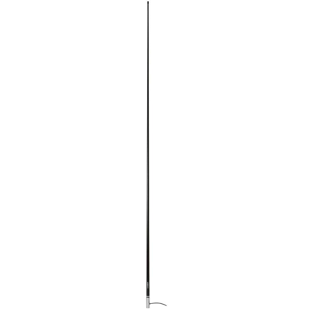 Suncoast Marine and Auto offers Scout 8' Black VHF Antenna 6dB Stainless Steel Ferrule w/5M RG-58 Coax Includes PL-259 KS-42 [PF AN NVHF00009T]